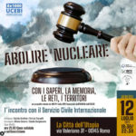 Abolire il nucleare: un impegno globale per la pace – La registrazione dell’evento